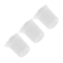 100 ml laboratory test plastic graduated measuring cup cup container 6 pcs K4M9