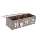 Storage Box Tea Bag Jewelry Organizer Storage Box Desktop Container Remote  Z7C9