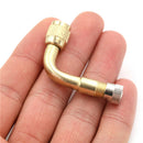 Tyre Valve Extension 90 Degree Adaptor Motorcycle Car Tire Stem ExtenderL RGBSE