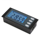 AC100A LCD Power Meter Monitor Volt KWh Time Watt Voltmeter Ammeter with CT