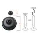 Handle Powerful Suction Plunger Toilet Dredger Cleaner Drain Buster with Tw