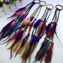 1x DIY Hair Jewelry Feather Hair Extension Boho Hair Dreadlock G6T4 Decor B J8K1