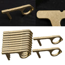 12Pieces No-Touch Hygiene Hand Door Opener Elevator Handle Key Keychain
