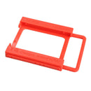 2.5 to 3.5 Inch SSD Notebook HDD Hard Disk Mounting Adapter Dock Holder Red