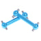 2Pcs Aluminum Dog Bone Drive Shaft Set for Tamiya TT01 TT01E TT02 Gear BoxB Ew
