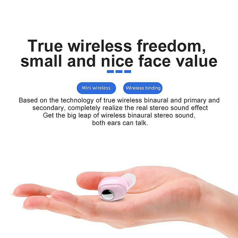 L15 Mini In Ear Bluetooth Earphone Deep Bass Waterproof Wireless Headset