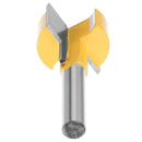 8mm Shank Router Bit T-Type Slotted Milling Cutter Carbide Woodworking Tool B