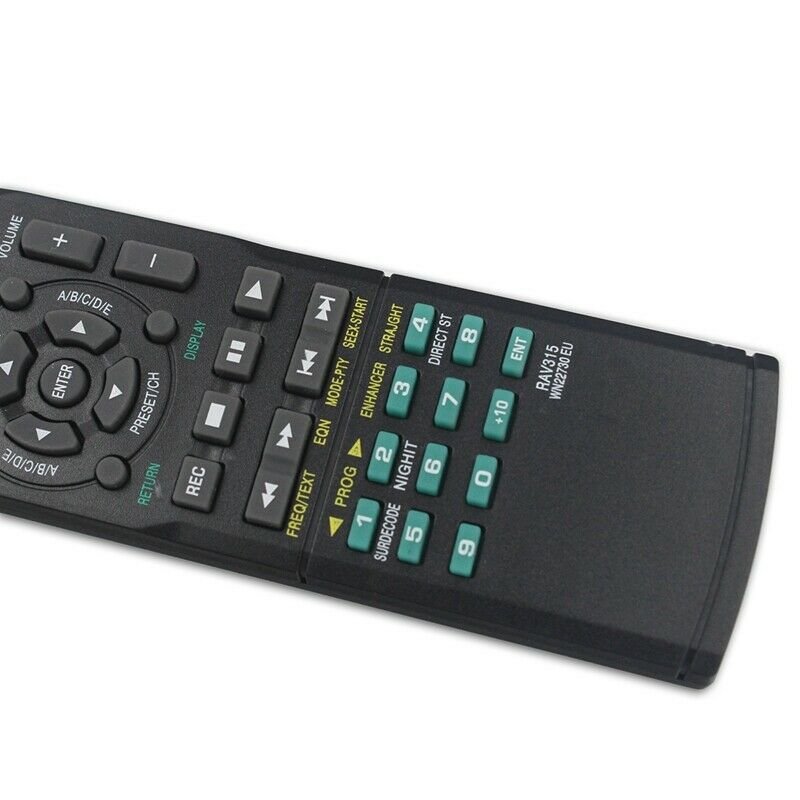 5X(New Replacement Remote Control Rav315 For Yamaha Htr6040G Wk22730Eu Rx- X4I1)