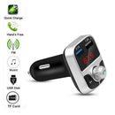 Bluetooth Dual USB Fast Car Charger Kit FM Transmitter Adapter Radio Hands- B9B2