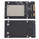 New 50Mm Small Board Msata Ssd To 2.5 Inch Sata Drive Converter Adapter Msa R6X7