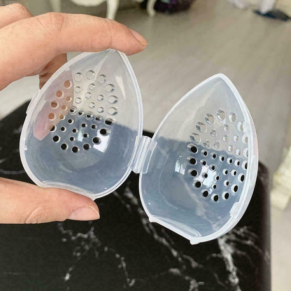 Beauty Sponge Stand Storage Case Makeup Blender Puff with Holder Holes U1Z3