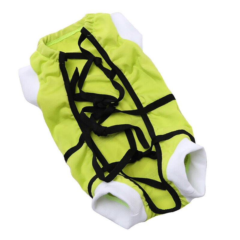 Dog Cat Puppy Clothing Warm Winter Coat Clothing for Dogs and Cats Green L