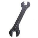 2Pcs Bike Tool Steel Bicycle Wrench Cycling Head Open End Axle Hub Spanner  O6D7