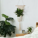 Macrame Plant Hanger Flower Pot Plant Box Holders Macrame Woven Tapestry