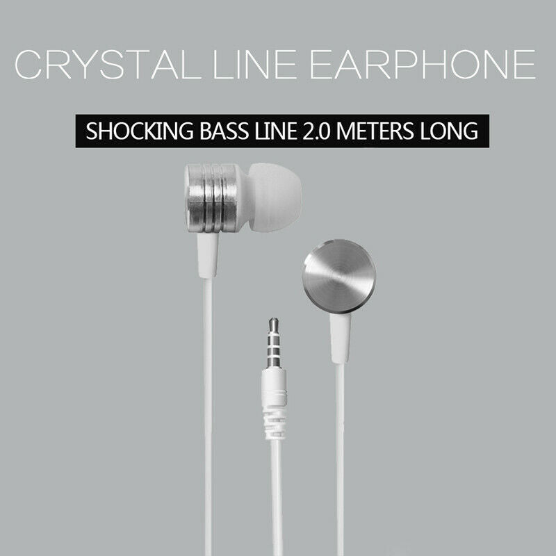 3.5mm In-ear Stereo Earbuds Headphone Earphone Headset for Mobile G6Q5