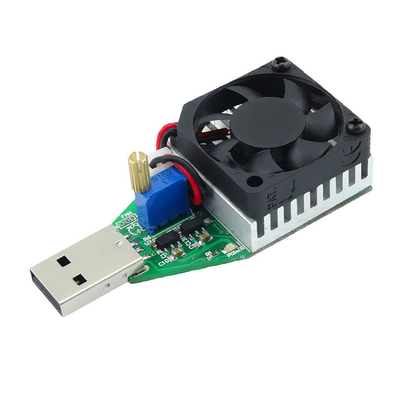 Industrial Grade Electronic Load Resistor USB Discharge Battery Tester 15W