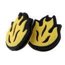 8 Pieces / Pack Silicone Practical Flame Tennis Racket Vibration Dampeners -
