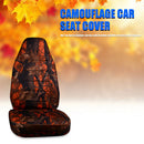For Fishing Hunting Camouflage Car Seat Covers SUV Auto Seat Protector