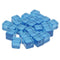 25pcs D6 Six Sided Transparent Blank Dices Set Board Game Toys Table Games for