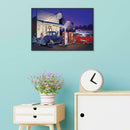 5D DIY Full Drill Square Diamond Painting Gas Station Cross Stitch Mosaic