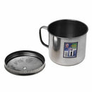 Stainless Steel D Shape Handle Cup Water Mug 500ml Capacity