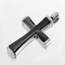 Stainless Steel Cross Design Memorial Pet Ash Keepsake Cremation Urn Pendant