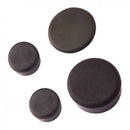 Black Motorcross Rubber Frame Plugs Rack Screw Cap for Yamaha YZF R1 2004-06