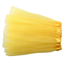 Kids Girls Modern Ballet Dressing Fairy Tutu Skirt Yellow