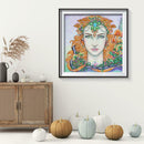 5D DIY Special Shaped Diamond Painting Beauty Cross Stitch Mosaic Kit Decor
