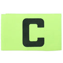 Yellowgreen Elastic Tension Football Soccer Captain Armband X7S2