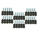 Set of 60 Motorcycle Rubber Grommets Cushions Pads Assortment Accessories For