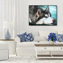 5D Diamond Painting Full Drill Dog Head DIY Cross Stitch Pictures (WB032)