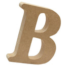 Wooden Letters Capital Alphabet Educational and Craft Wedding Home Decor B