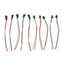 10pc 2Pin Wire Lead Battery Connector Adapter LED Strip Connectors Cable 10cm JR