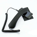 Retro Phone Handset Cradle Receiver 3.5mm Jack For  Android Phones