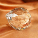 50MM FENG SHUI HANGING CRYSTAL BALL Sphere Prism Rainbow SuncatcherPendant V5G8