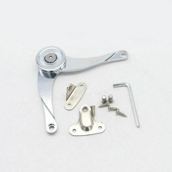 Cabinet Lift Up Strut Lid Flap Stay Support Chrome Hinge Kitchen Cupboard Door