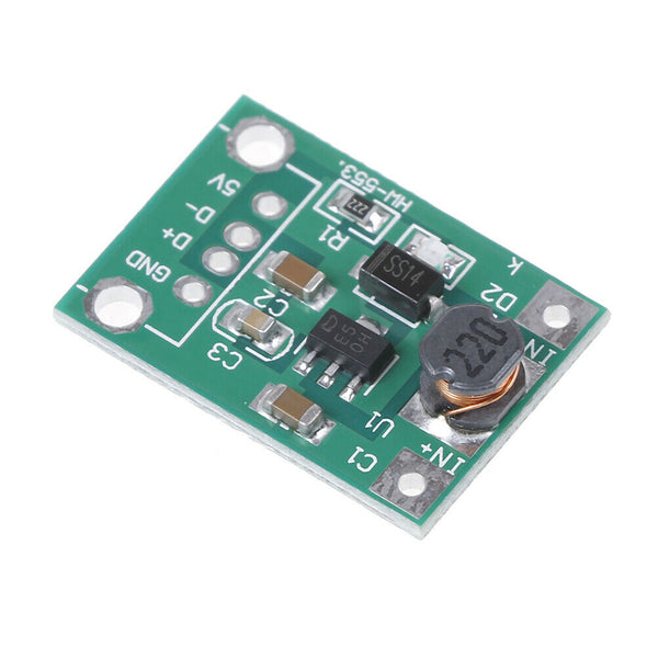 1Pc DC-DC boost converter step up module 0.9V-5V to 5V 500mA for arduino MP3 Gw