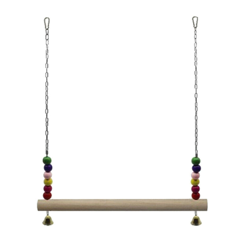 2x Chicken Swing Perch Stand for Chicken Rooster Large Birds Parrots Canary