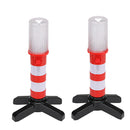 2pcs LED Magnetic Flashlights Roadside Security Emergency Stand Warning Lamps
