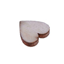 100pcs Mixed Heart Shaped Wood Chips DIY Handmade Accessories Decoration