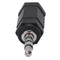 2.5mm Stereo Female to 3.5mm Stereo Male Plug Jack Audio Adapter, Black I7D6