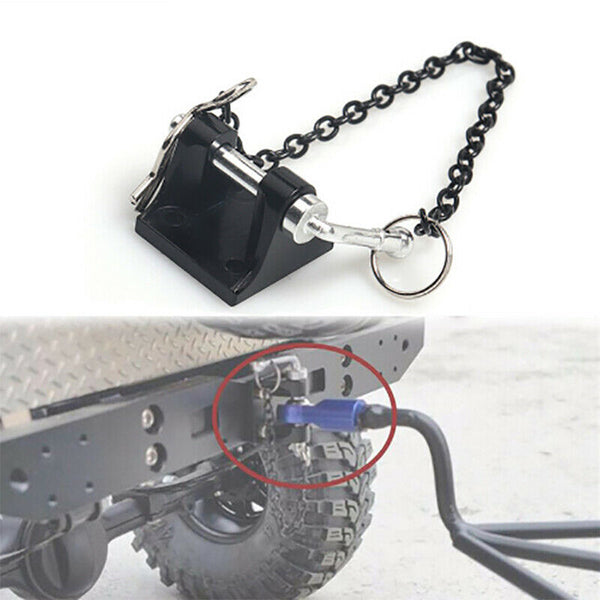 RC Car Metal Tow Shackle Trailer Hook For 1/10 RC Crawler Axial SCX10 90046JR
