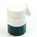 Portable 4 Layer Pill Crusher Grinder Splitter Divider Cutter Storage Box Tablet