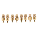 8Piece Copper Speaker Isolation Spikes Floor Protectors Isolation Stand Foot for