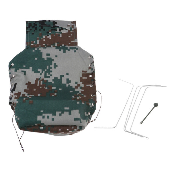 Canvas Truck Hood Cover Cloth For WPL B24 B16 1/16 Vehicle Rock Crawler Part