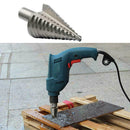 Titanium Step Drill Bit High Speed Steel Cutter 5-35mm 13 Steps Drill Cone Q7Z0