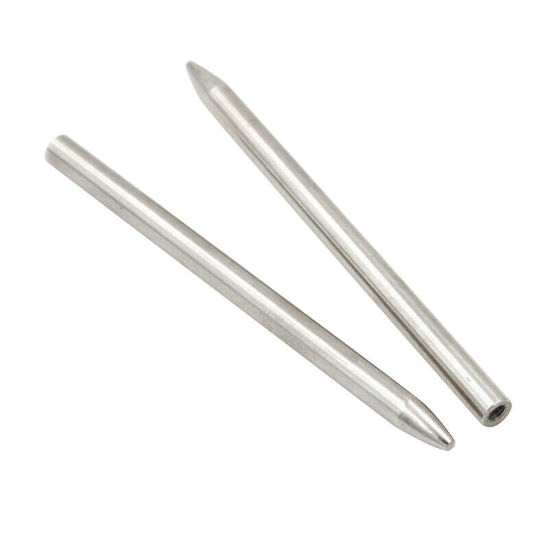 2Pcs Paracord Rope Bracelet Knitting Needle Stainless Steel Paracord Weavin Q9F7