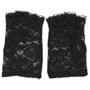 New Black Charm Sexy Lady Girl Lace Party Costume Gloves Finger Fingerless UKY