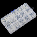 M2 M2.5 M3 M4 M5 (Total 270pcs) Nylon Screw / Nut / Washer Assortment Kit C